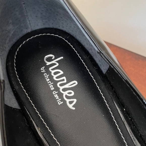 Charles David BL Patent Kitten Heel Pumps - Picture 4 of 8